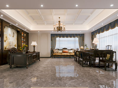 新中式董事长 总经理办公室