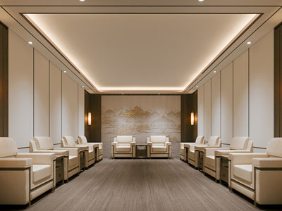 新中式贵宾室 接待厅