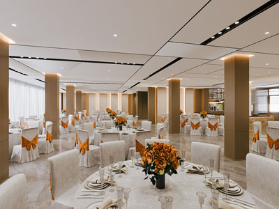 现代酒店宴客厅