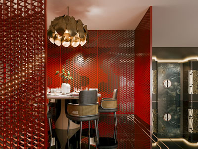 新中式酒店包厢包间