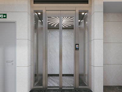 现代办公玻璃双开门 密码门3d模型 现代办公玻璃双开门 密码门