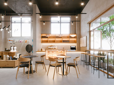 工业风loft咖啡厅