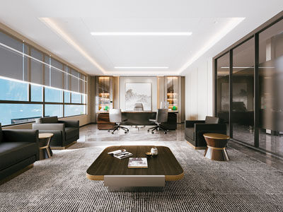 现代董事长 总经理办公室