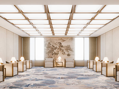 新中式贵宾室 接待厅