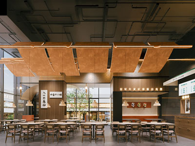 新中式饭店餐馆