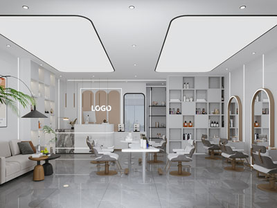 现代美容理发店