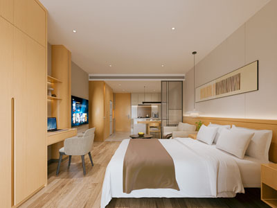 现代酒店客房套房