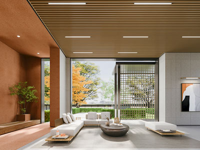 新中式会客区 接待区