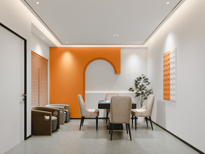 现代棋牌室 娱乐休闲室