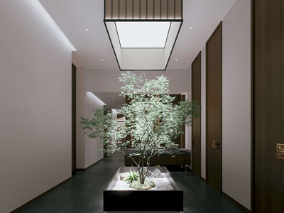 现代室内景观园艺小品