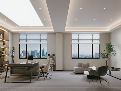 现代董事长 总经理办公室