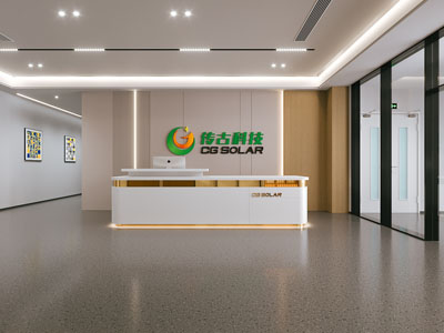 现代公司大厅前台接待