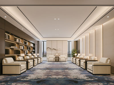 新中式贵宾室 接待厅