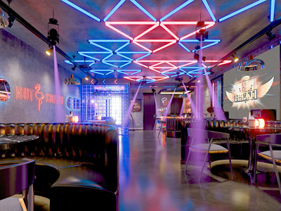 工业风loft咖啡酒吧