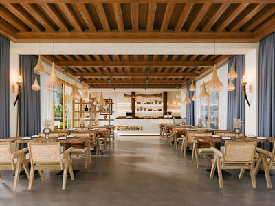 侘寂风民宿饭店餐馆