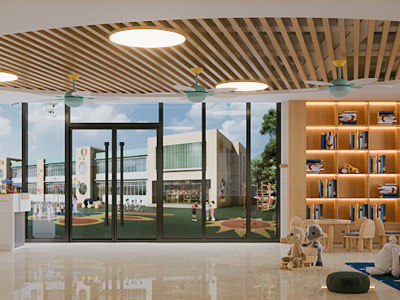 现代幼儿园活动教室3d模型 现代幼儿园活动教室