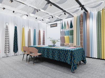 现代布料 布艺专卖店