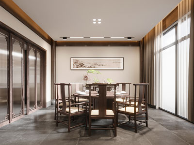 新中式酒店包厢包间