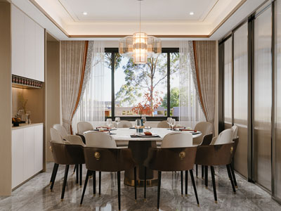 新中式酒店包厢包间