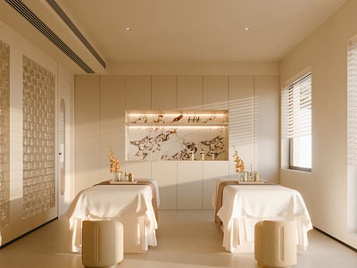 侘寂风美容按摩院 spa会所