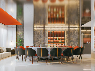 新中式酒店包厢包间