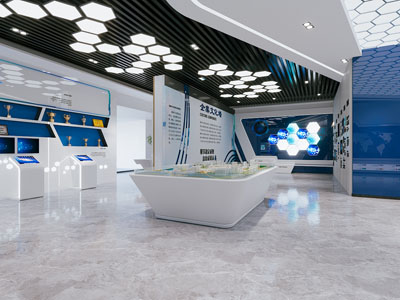 现代企业展厅展览