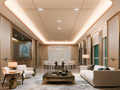 现代酒店包厢包间