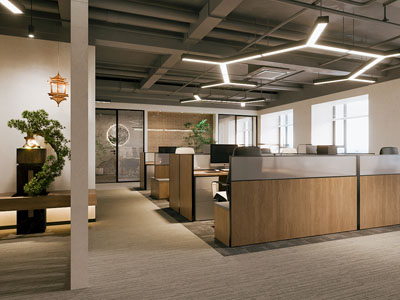 新中式公共办公区