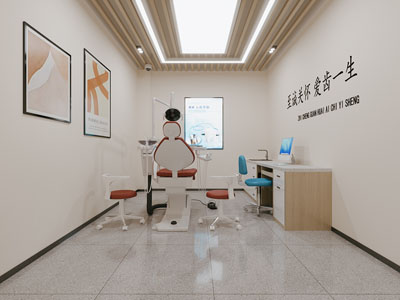 现代口腔医院诊疗室 门诊3d模型 现代口腔医院诊疗室 门诊