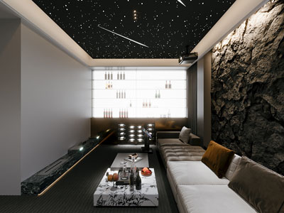 现代视听室 影音室