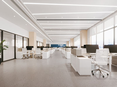 现代公共办公区