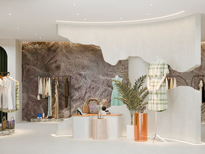 侘寂风服装专卖店