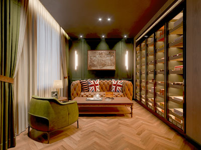 美式私人会所 雪茄室