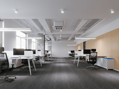 现代公共办公区