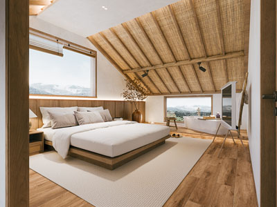 侘寂风民宿酒店客房