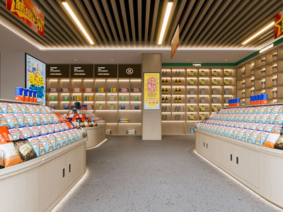 现代零食百货超市