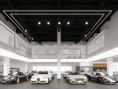 现代汽车展厅展览