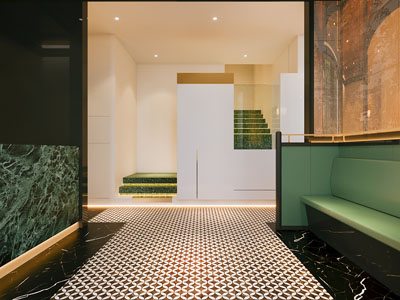 现代轻奢过道 楼梯间