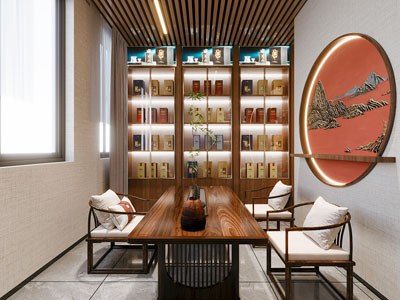 新中式白酒展厅