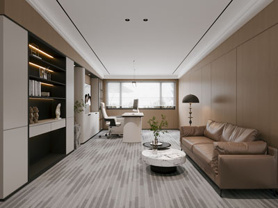 现代董事长 总经理办公室