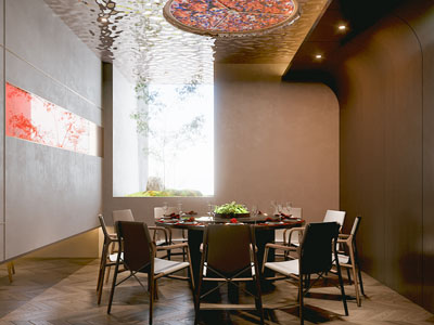 新中式酒店包厢包间