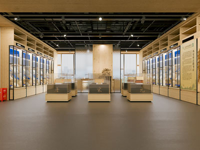 现代线装古籍展厅展览