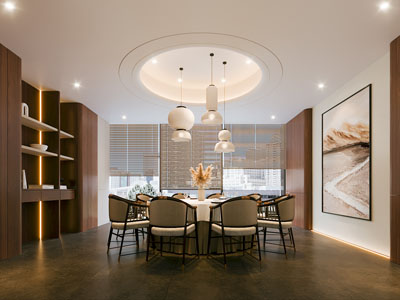 现代酒店包厢包间