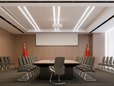 现代党建会议室