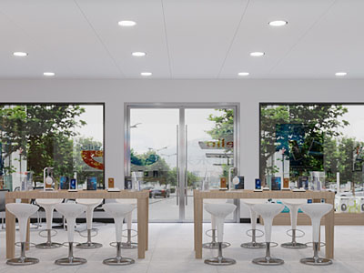 现代手机专卖店