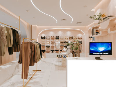 现代服装专卖店