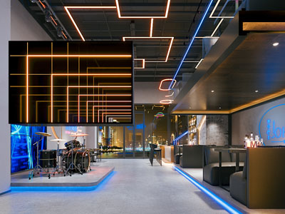 工业风loft酒吧酒馆3d模型 工业风loft酒吧酒馆