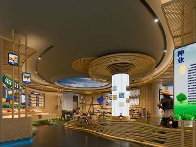 现代农耕展厅展览