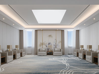 新中式贵宾室 接待厅