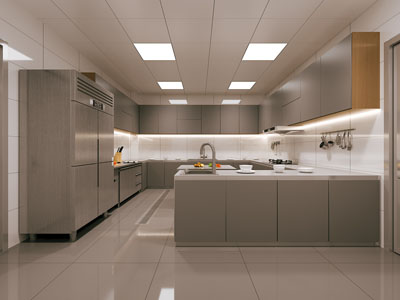 现代酒店饭店后厨